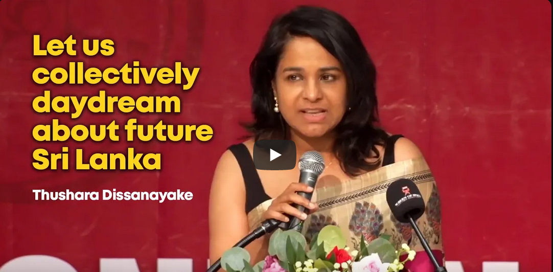 Let us collectively daydream about future SL | Thushara Dissanayake | London Women’s Conference