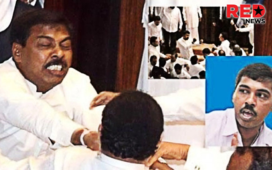 ගුවන්තොටුපලේ ගිනි අවියක් සමග යකා නැටූ ප්‍රසන්න රණවීර… නිලධාරීන්ගේ කනටත් ගහලා….