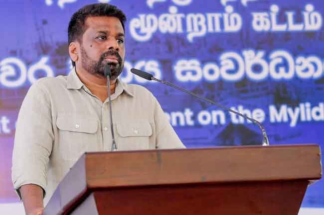 උතුරට ගිය ජනපතිගෙන් පොරොන්දු රැසක් – කච්චතිව් ගැනත් කියයි
