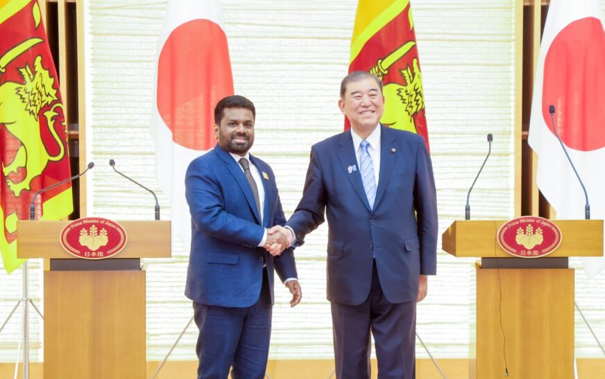 ජනපතිට ජපානයෙන් උණුසුම් පිළිගැනීමක්: දෙරට අතර සබඳතා තවත් ශක්තිමත් කෙරේ
