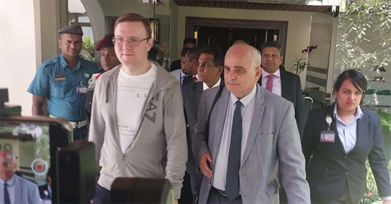 රුසියානු නියෝජ්‍ය බලශක්ති අමාත්‍යවරයා තෙදින නිල සංචාරයක් සඳහා දිවයිනට