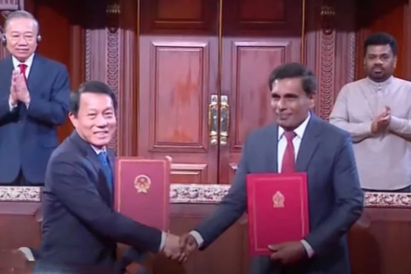 ශ්‍රී ලංකා – වියට්නාම් සබඳතා නව මානයකට: ක්ෂේත්‍ර පහක සහයෝගීතාව වෙනුවෙන් ගිවිසුම් හුවමාරු වෙයි