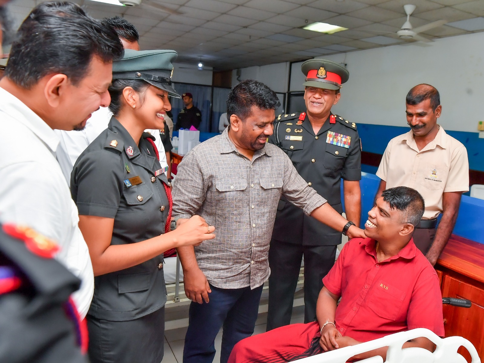 රණවිරු සෙවණේ ප්‍රතිකාර ලබන සෙබළුන්ගේ සුවදුක් විමසීමට ජනාධිපති අනුර කුමාර දිසානායක එක්වෙයි !