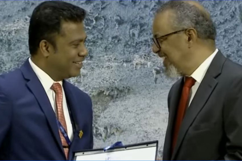 ශ්‍රී ලංකාවේ මහජන සෞඛ්‍ය සේවාවට ලෝක සෞඛ්‍ය සංවිධානයෙන් ජාත්‍යන්තර ඇගයීමක්