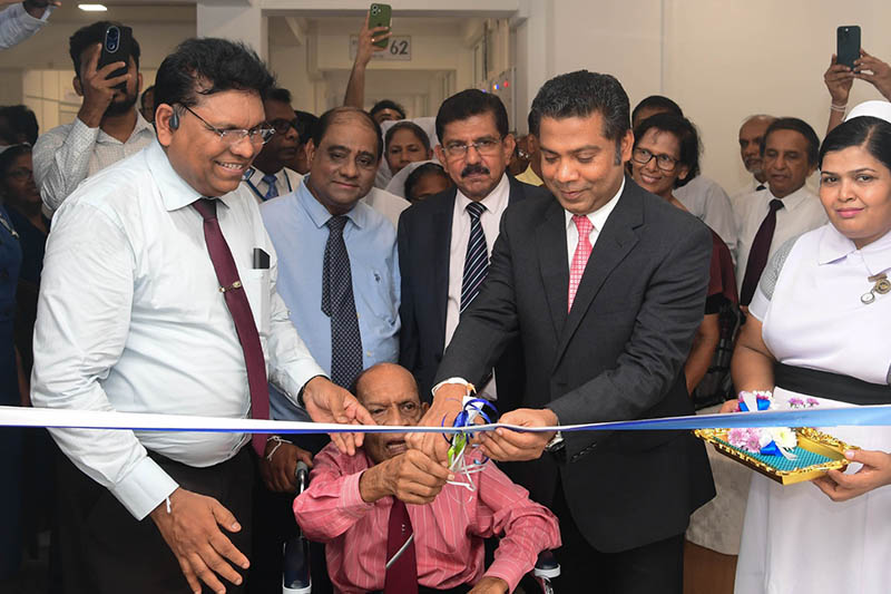 ජාතික රෝහලේ ස්නායු විද්‍යා ආයතනයට අලුත් පණක්: මිලියන 99ක ප්‍රතිසංස්කරණ අවසන්!